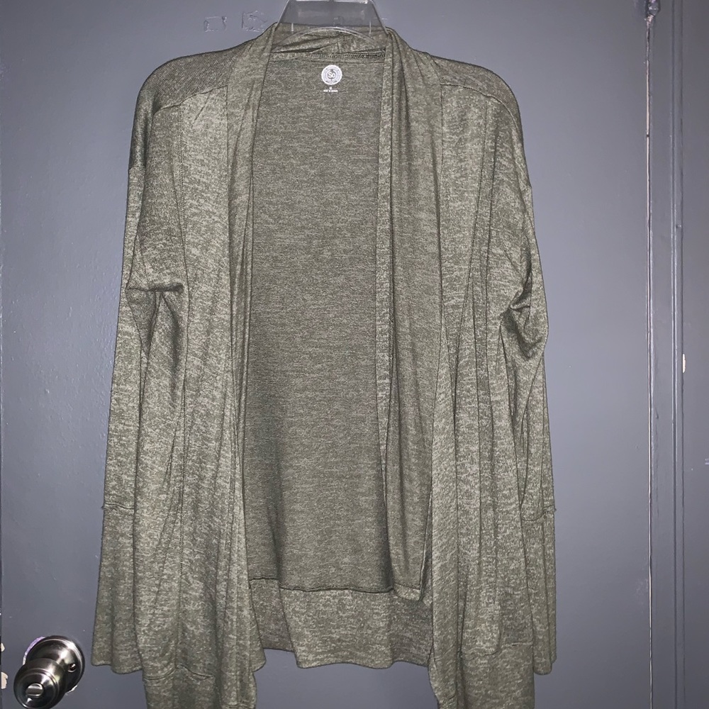 Dark Green Cardigan